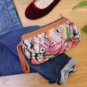 Nena & Co. Huipil Clutch/Wristlet